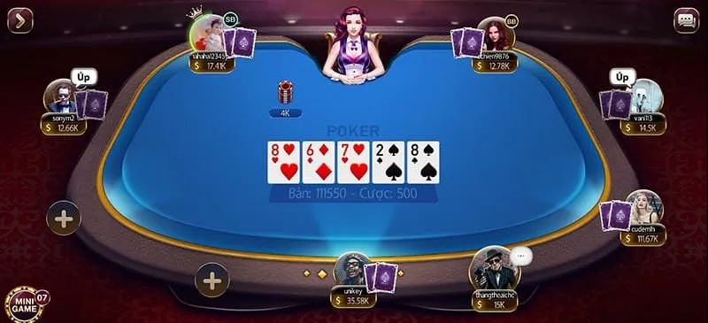 Poker Sunwin - Cuộc chiến trí tuệ đỉnh cao