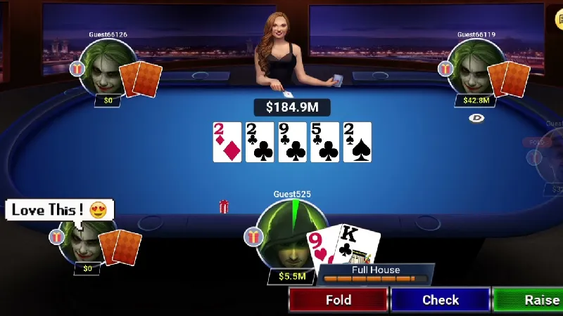 Cách chơi bài Poker ở vòng 2 